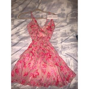 Pink Paisley Dress